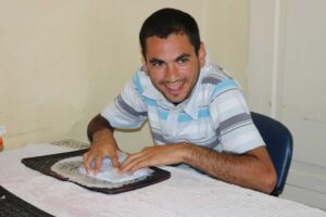 one of the people with disabilities who are part of the community