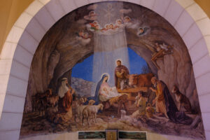 Mural at Shepherd's field