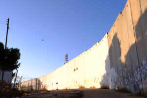The wall all around Bethlehem